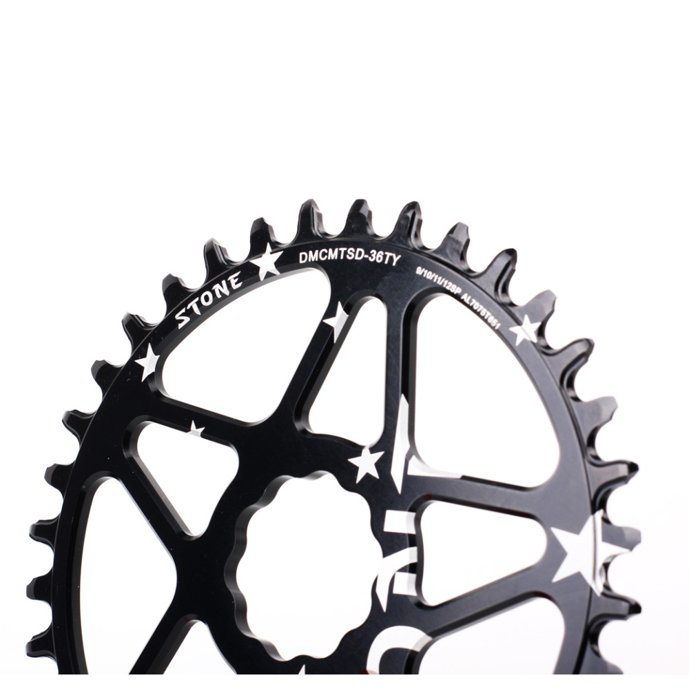 Stone Round Chainring for Special 30mm spindle crank MTB bike Cycling 30T 32T 34 36 38 40T Chain Wheel Bicycle Tooth Plate BB30 0mm offset