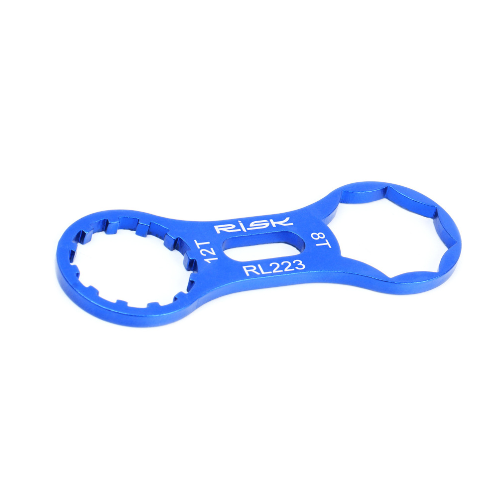 RISK Bicycle Suspension Fork Shoulder Cap Wrench Shock Absorber Cap Removal Tool for Suntour XCM/XCR/XCT/RST