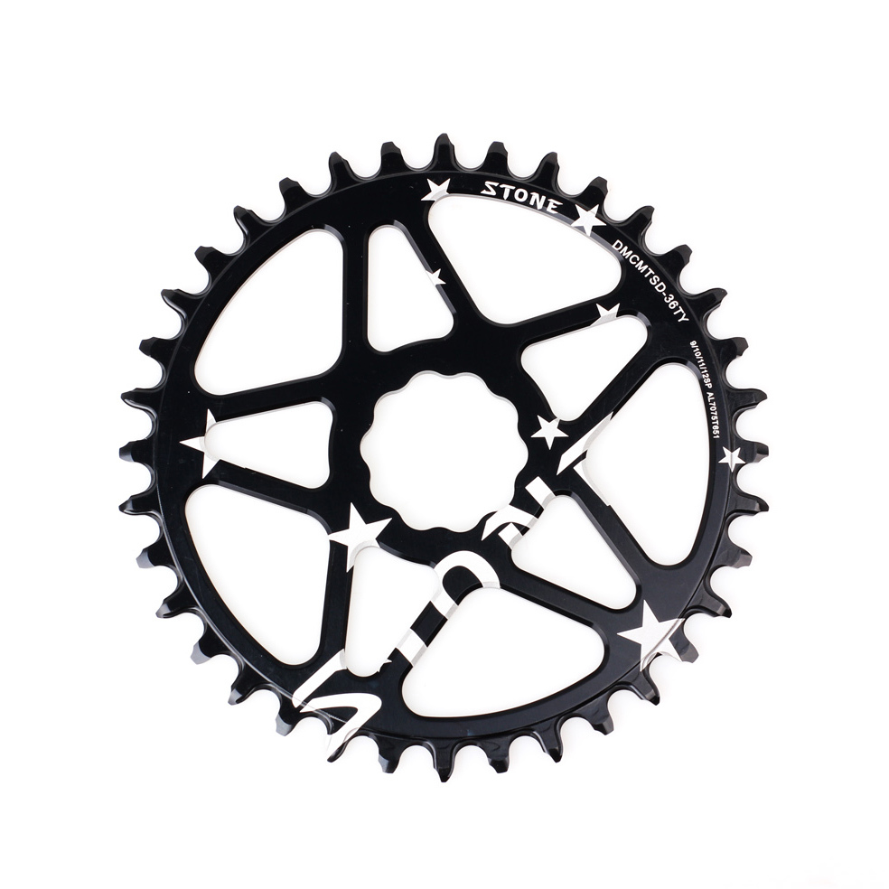 Stone Round Chainring for Special 30mm spindle crank MTB bike Cycling 30T 32T 34 36 38 40T Chain Wheel Bicycle Tooth Plate BB30 0mm offset