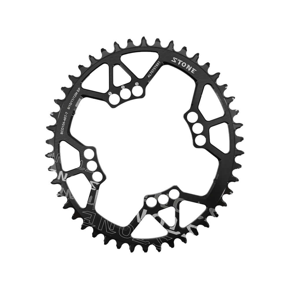 Stone Chainring Oval 104BCD for Shimano M430 M780 M610 M670 M980 32 36 38T 40T 46T 48 50T Bike ChainWheel 12 Speed 12s