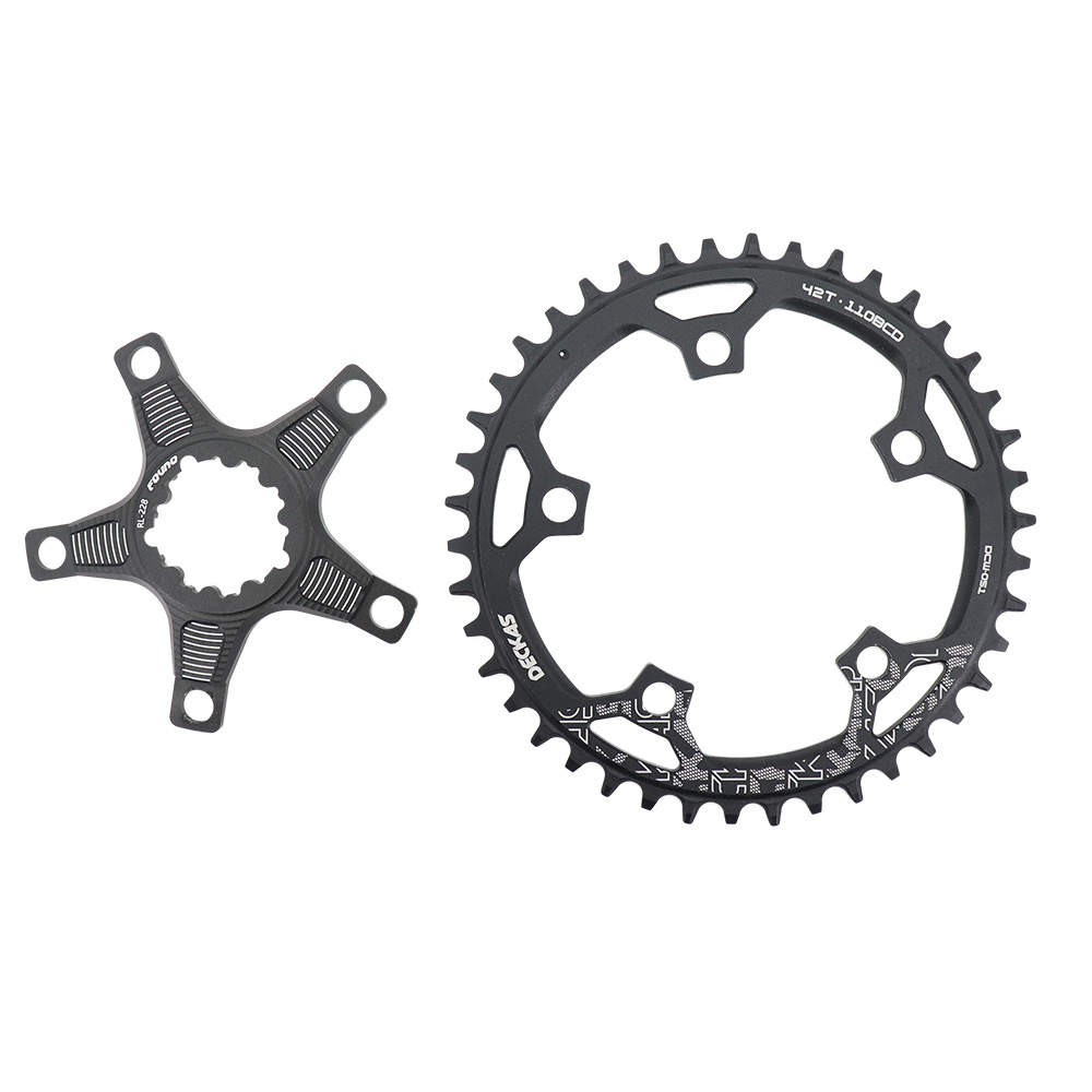 Deckas Chainring Adapter for Sram GXP Spider To 104BCD 110BCD for Shimano Direct Mount Converter M6100 M7100 M8100 M9100  M9200 M9220