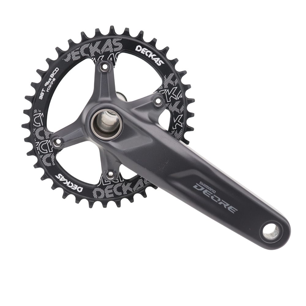 Deckas 96BCD Chainring Oval 32T 34T 36T 38T Asymmetrical for Shimano XTR M9000 XT M8000 SLX M7000 Deore M5100 M4100 Narrow Wide Tooth