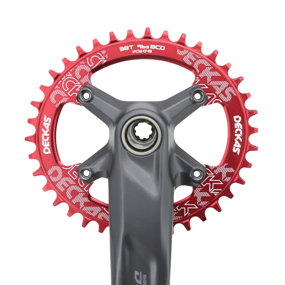 Deckas 96BCD Chainring Oval 32T 34T 36T 38T Asymmetrical for Shimano XTR M9000 XT M8000 SLX M7000 Deore M5100 M4100 Narrow Wide Tooth
