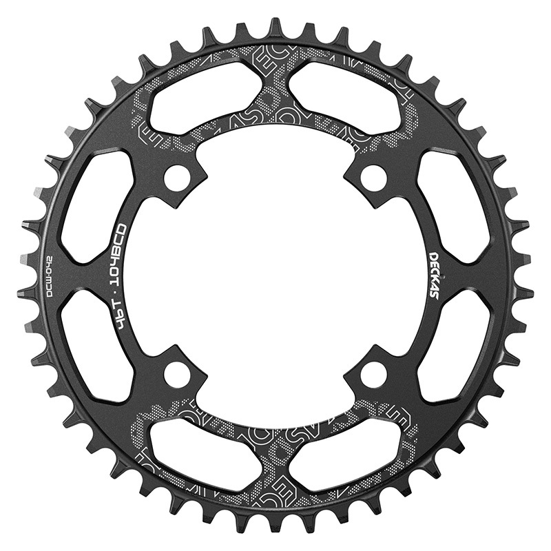 Deckas Round Bike Chainring 104BCD 30 32 34 36 40 42 44 46 48T 50 52 Tooth MTB Bike Mountain Bike Chain Ring Chainwheel 104 Bcd