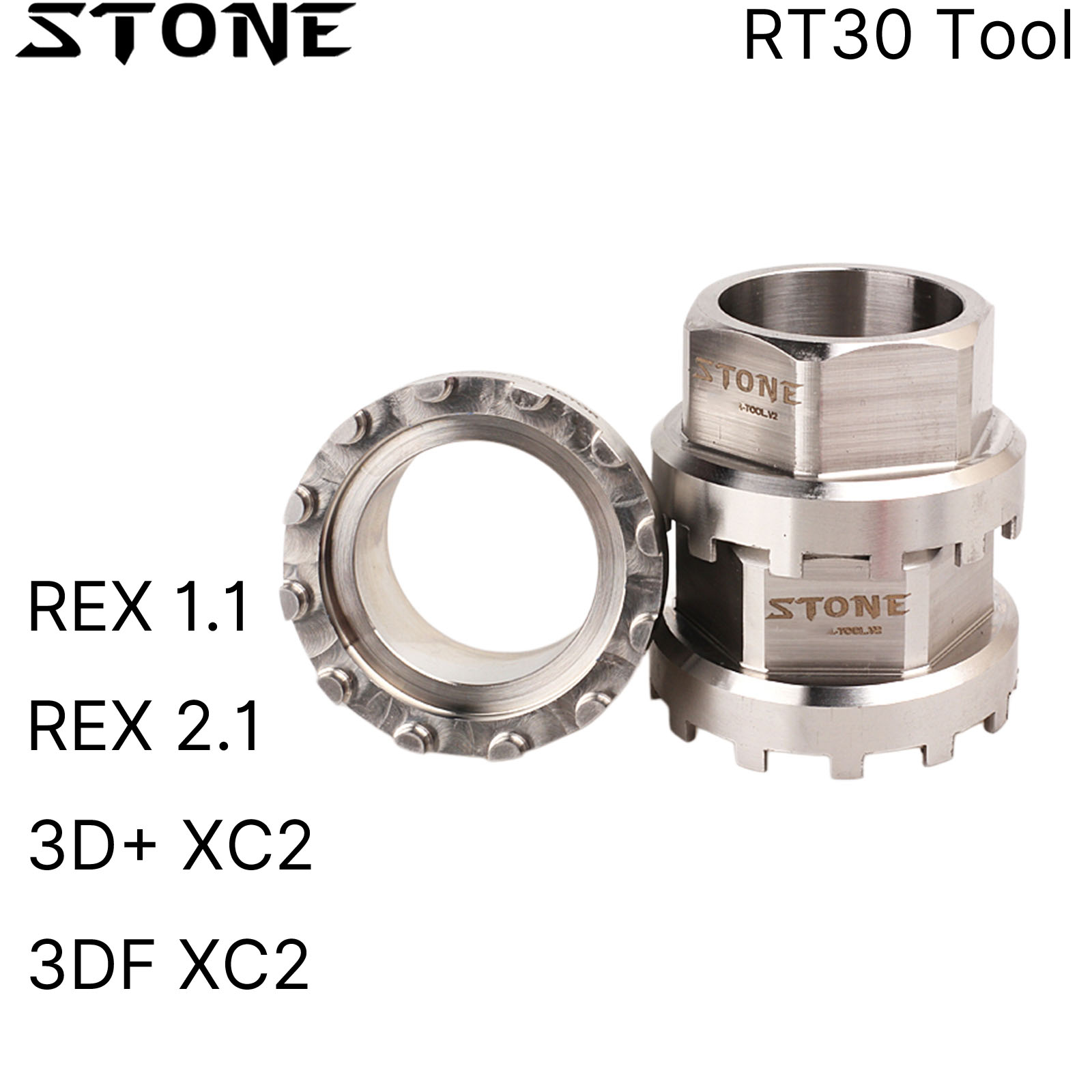 Stone Remove Tool 30mm Crankset chainring for rotor dismantle uninstall 2inpower rex 1.1 1.2 2.1 2.2 rex 3.2 3.2 3D 3