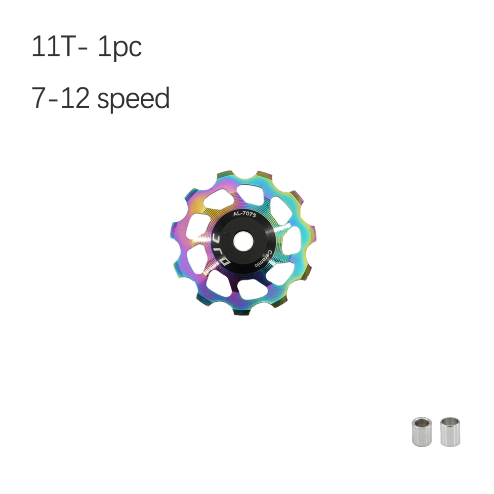 DJC Ceramic Bearing Pulley Wheel 7-12 Speed 11T 12T 13T 14T MTB Road Bike Jockey Narrow Wide for Shimano for SRAM Derailleur