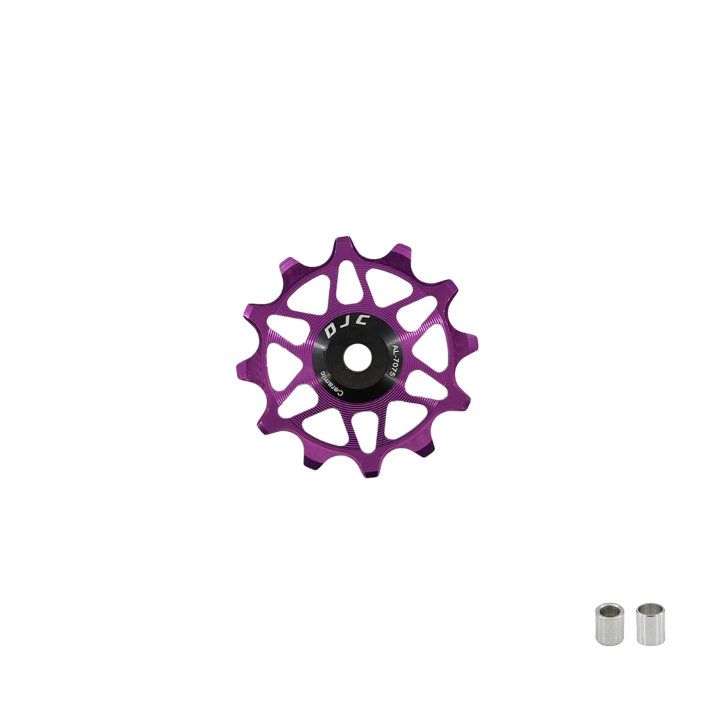 DJC Ceramic Bearing Pulley Wheel 7-12 Speed 11T 12T 13T 14T MTB Road Bike Jockey Narrow Wide for Shimano for SRAM Derailleur