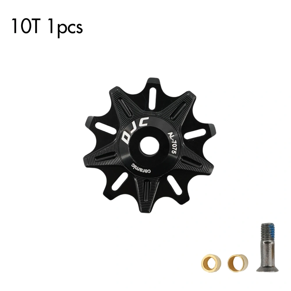 DJC Ceramic Bearing Pulley Wheel 10T 11T 12T 13T 14T Narrow Wide / Standard Tooth for Shimano 7 8 9 10 11 12 Speed MTB Road Bike