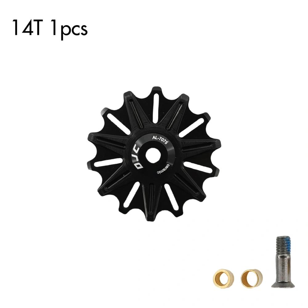 DJC Ceramic Bearing Pulley Wheel 10T 11T 12T 13T 14T Narrow Wide / Standard Tooth for Shimano 7 8 9 10 11 12 Speed MTB Road Bike