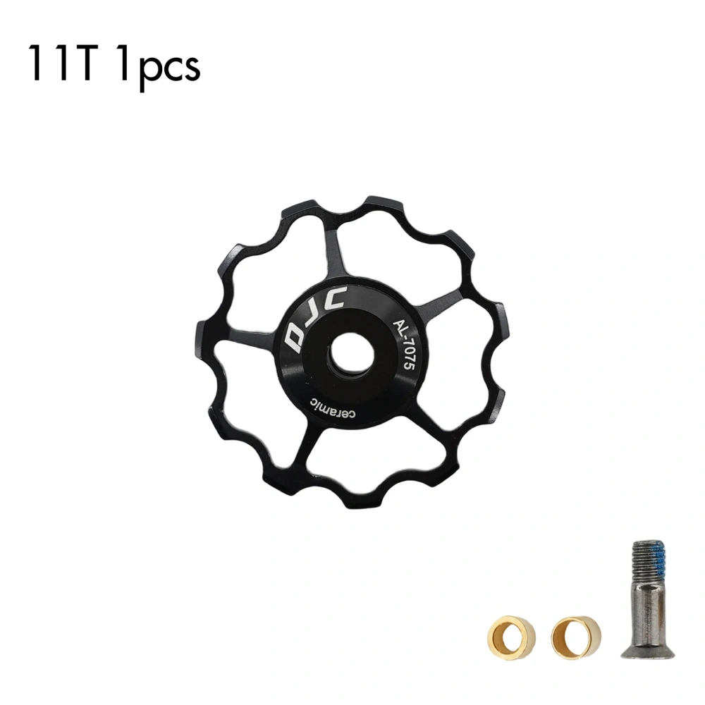 DJC Ceramic Bearing Pulley Wheel 10T 11T 12T 13T 14T Narrow Wide / Standard Tooth for Shimano 7 8 9 10 11 12 Speed MTB Road Bike