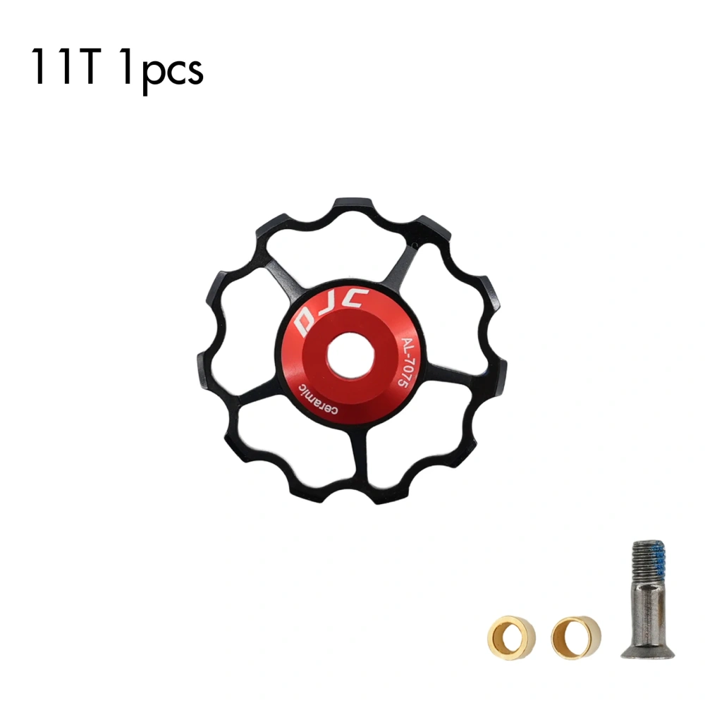 DJC Ceramic Bearing Pulley Wheel 10T 11T 12T 13T 14T Narrow Wide / Standard Tooth for Shimano 7 8 9 10 11 12 Speed MTB Road Bike