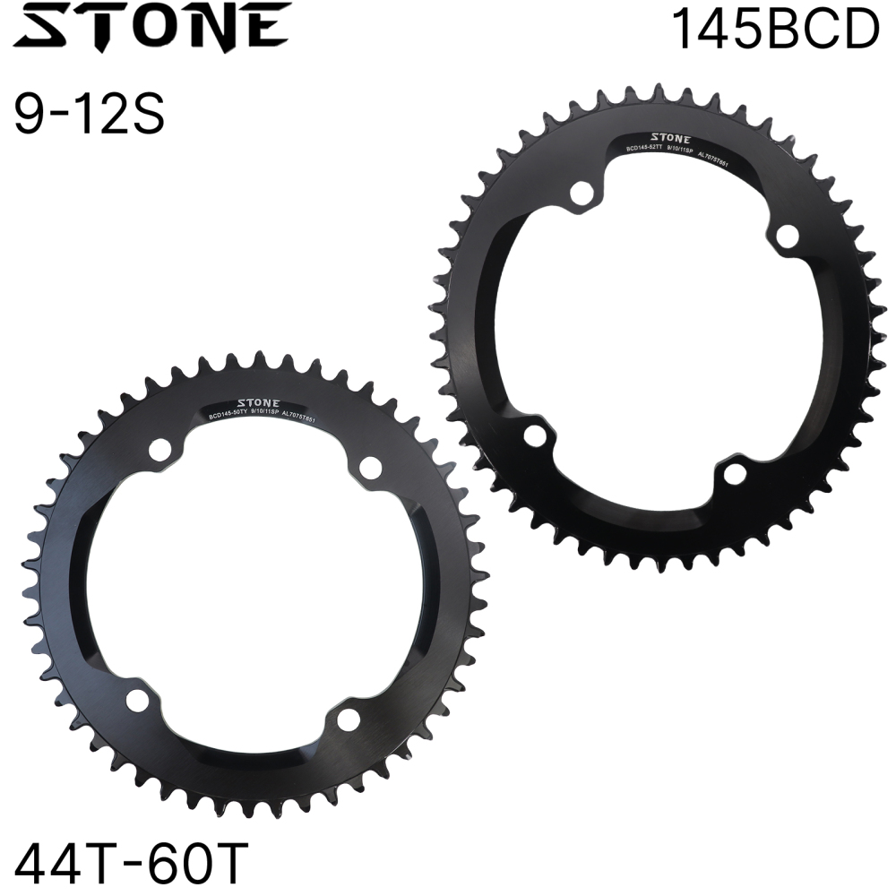Stone 145BCD Chainring Oval Round for Campagnolo 11s CP Crankset 9-12 speed Record