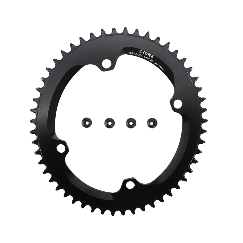 Stone 145BCD Chainring Oval Round for Campagnolo 11s CP Crankset 9-12 speed Record