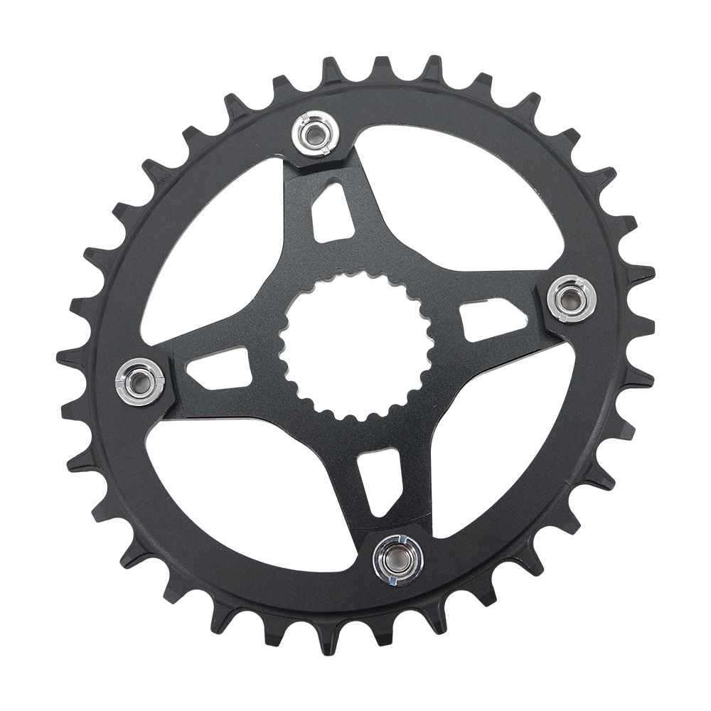 Deckas Direct Mount Chainring Round Oval 28T 30T 32T 34T 36T 38T for Shimano XTR M9100 XT M8100 SLX M7100 Deore M6100 MT900 | 104BCD Spider Adapter Kit | Narrow Wide 9 10 11 12 Speed
