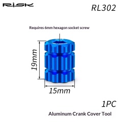 RISK RL302 Aluminum Crank Cap Tool