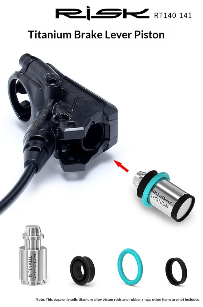 RISK RT140-141 Titanium Brake Lever Piston Repair Kit for Magura MT2 MT4 MT5 MT6 MT7 MT8 HC3 Hydraulic Disc Brakes