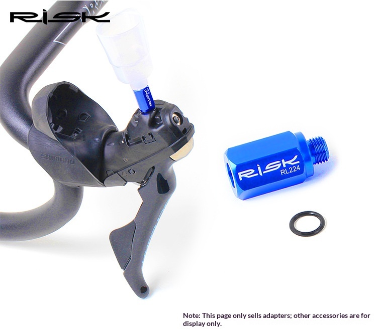 RISK RL309 Hydraulic Brake Bleed Funnel Adapter for Shimano Road STI Shifters R7020 R7120 R8020 R9120 R8170 R9270