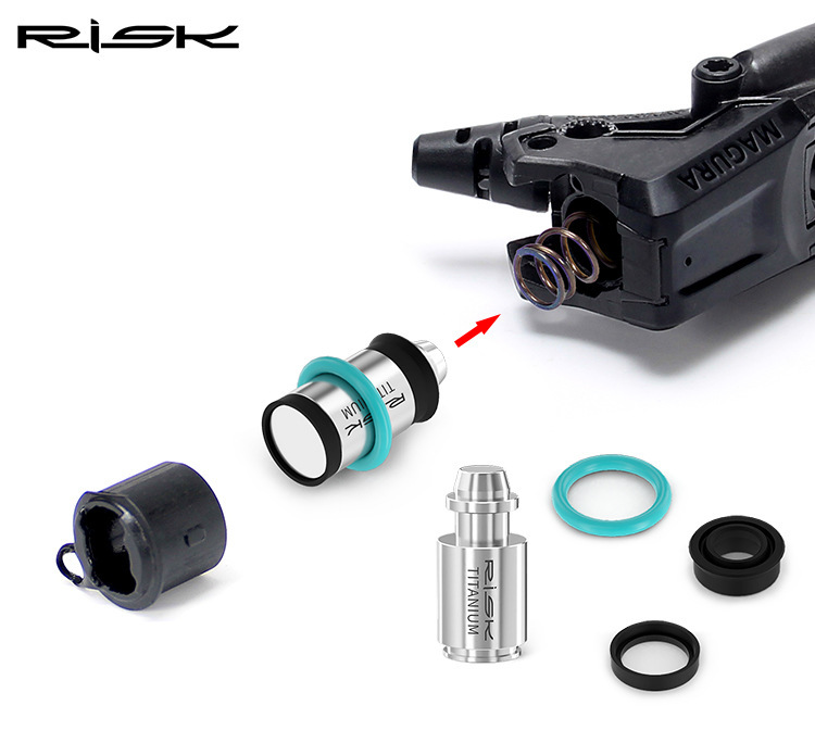 RISK RT140-141 Titanium Brake Lever Piston Repair Kit for Magura MT2 MT4 MT5 MT6 MT7 MT8 HC3 Hydraulic Disc Brakes