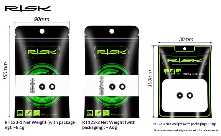 RISK RT123 Titanium Brake Lever Piston & Seal Kit for SRAM Guide R RSC Ultimate Level DB5 Hydraulic Disc Brakes