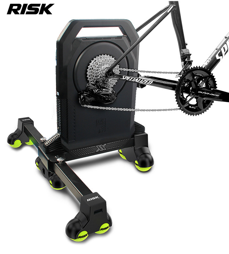 RISK Rocker Feet Base Kit for Indoor Bike Trainers – Shock-Absorbing Tennis Ball Pads for X2, X2 MAX, XX PRO Gen 1/Gen 2/Folding Models