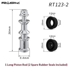 Long Piston Kit with 2 Seals