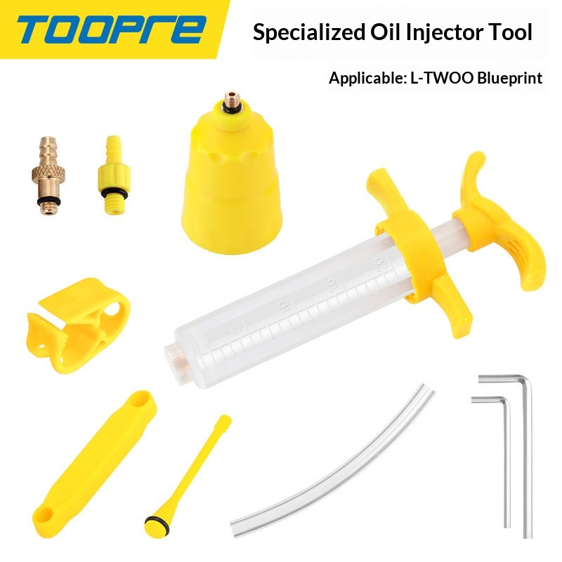 TOOPRE Bicycle Hydraulic Disc Brake Bleed Kit for L-TWOO R3 R5 R7 R9 Road Bike Brake Oil Filling Tool