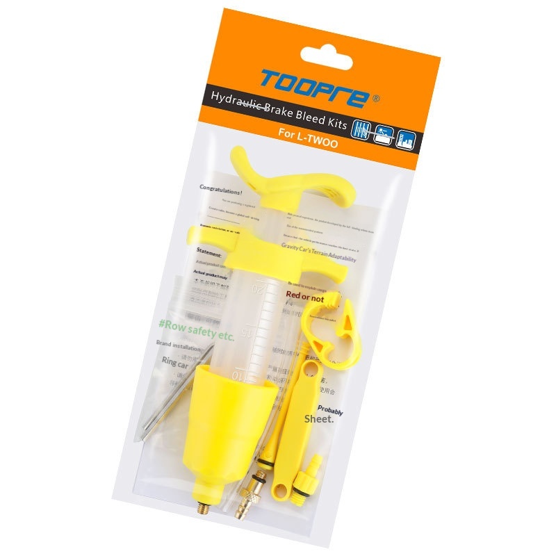 TOOPRE Bicycle Hydraulic Disc Brake Bleed Kit for L-TWOO R3 R5 R7 R9 Road Bike Brake Oil Filling Tool