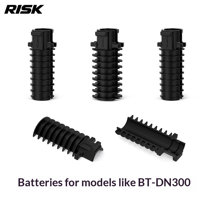 RISK RL343/RL344 Di2 Electronic Shifting Battery Holder Sleeve for Round Seatposts, Rubber Battery Mount Adapter for Shimano BT-DN300