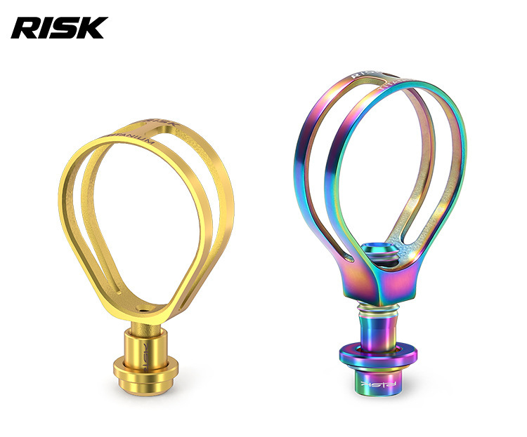 RISK RT149/RT150 Titanium Road Bike Shifter Clamp Ring for Shimano & SRAM Brake Shift Levers