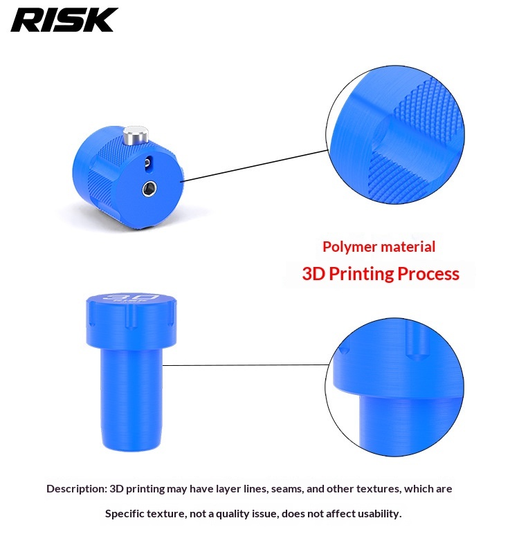 RISK RL332–RL341 Bicycle Suspension Fork Dust Seal Press Tool, Oil Seal Installation Tool for 30/32/34/35/36/37/38/40mm Forks with Wall Storage Rack