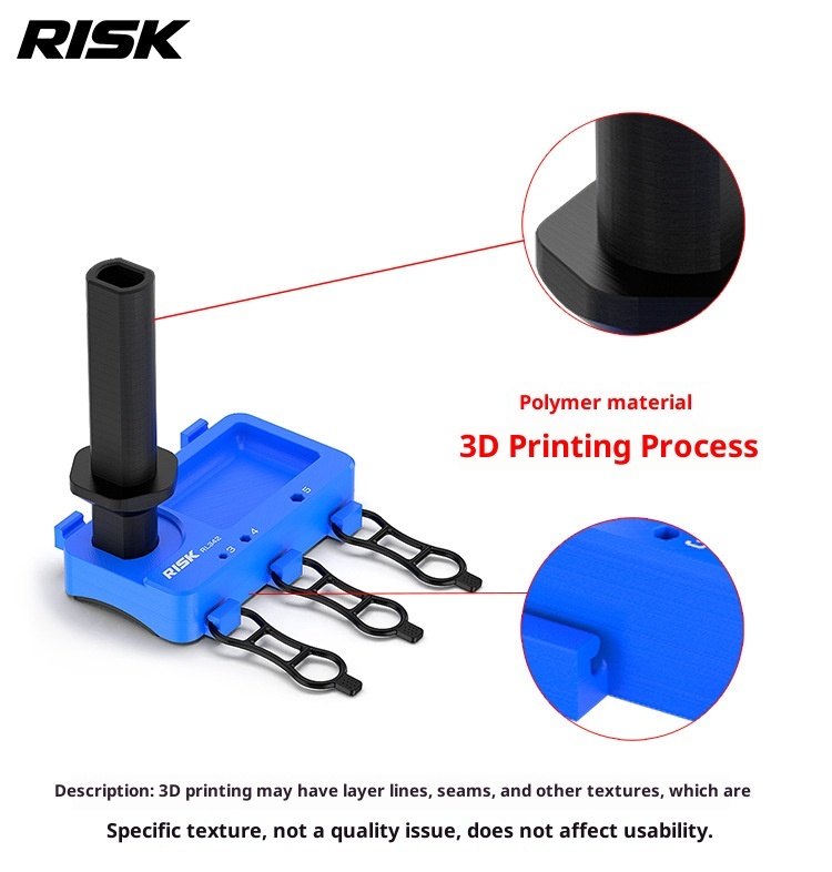 RISK RL342 Bicycle Dummy Head Tube Tool, Handlebar & Stem Service Holder for MTB and Road Bike Repair