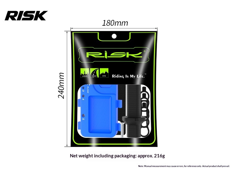 RISK RL342 Bicycle Dummy Head Tube Tool, Handlebar & Stem Service Holder for MTB and Road Bike Repair