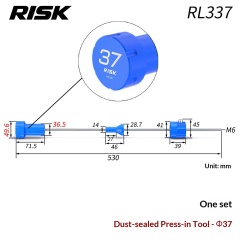 RISK Fork Dust Seal Press Tool-37 mm