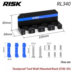 RISK Fork Seal Tool Wall Storage Rack-30-35