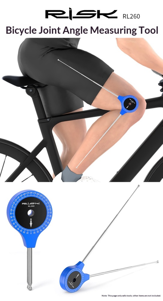 RISK RL260 Bike Fitting Joint Angle Measuring Tool