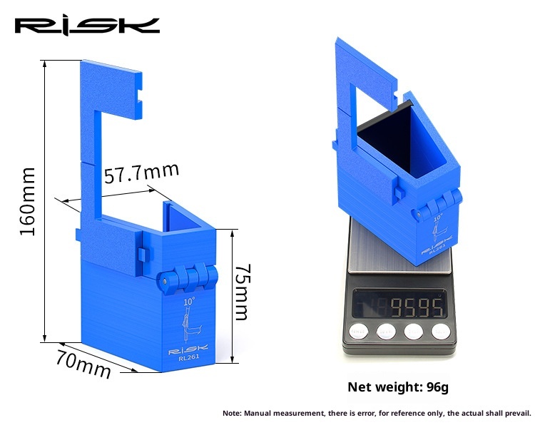 RISK RL261 Road Bike Shifter Inward Angle Measuring Tool