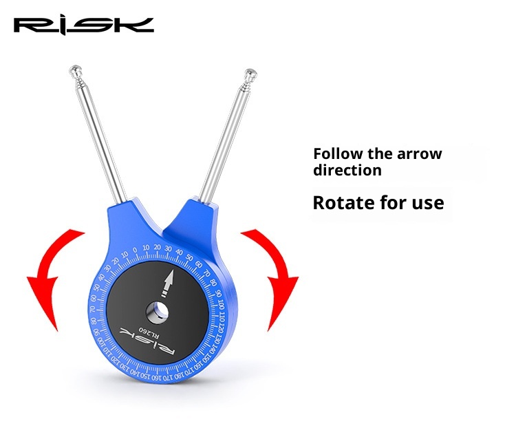 RISK RL260 Bike Fitting Joint Angle Measuring Tool