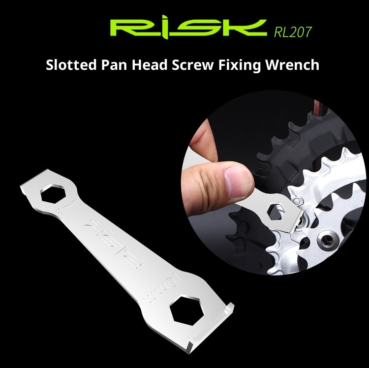 RISK RL207 Chainring Nut Wrench for Slotted Chainring Bolts