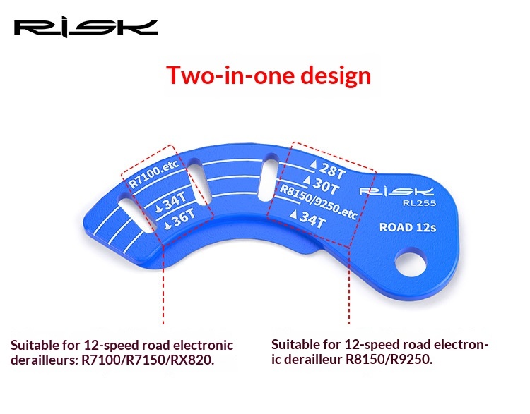 RISK RL255 Rear Derailleur B-Tension Adjustment Gauge for 12-Speed Road Di2
