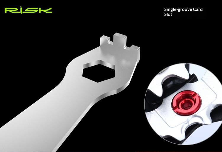 RISK RL207 Chainring Nut Wrench for Slotted Chainring Bolts