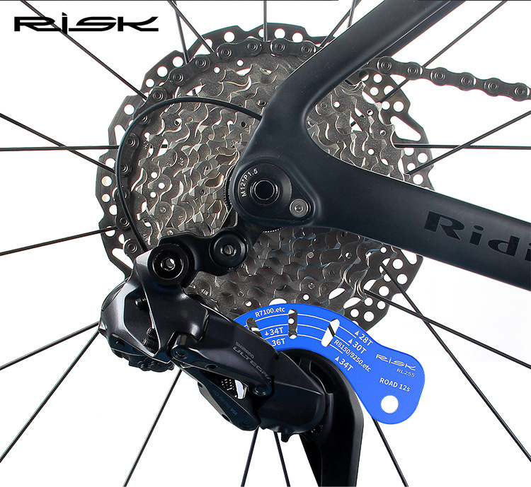 RISK RL255 Rear Derailleur B-Tension Adjustment Gauge for 12-Speed Road Di2