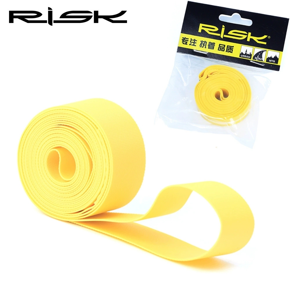 RISK RA141 PVC Bicycle Rim Tape 2 pcs Anti-Puncture Rim Strip for Road & MTB Wheels