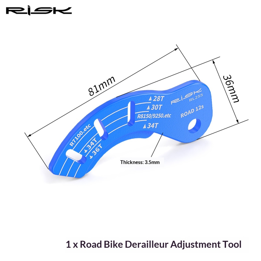 RISK RL255 Rear Derailleur B-Tension Adjustment Gauge for 12-Speed Road Di2