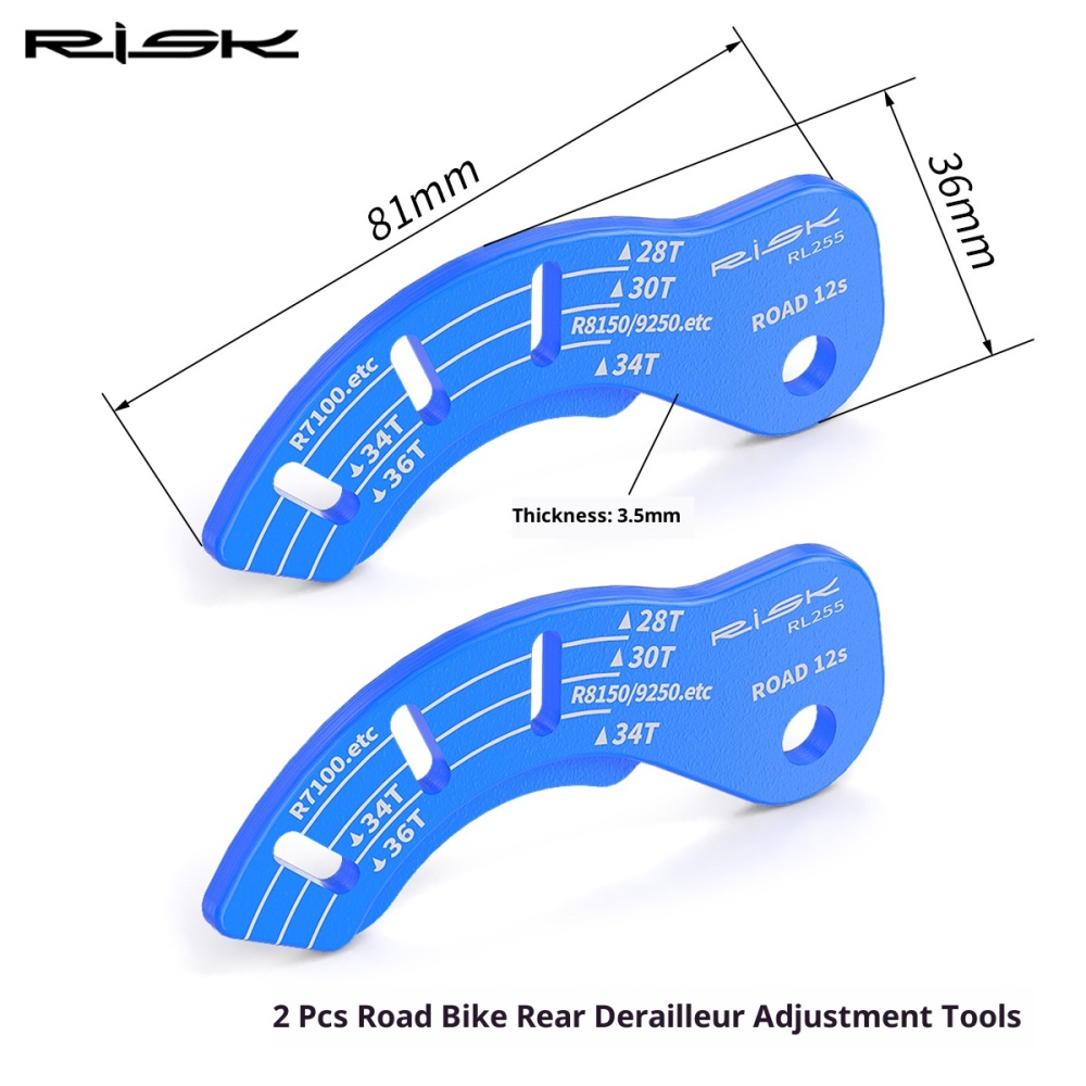RISK RL255 Rear Derailleur B-Tension Adjustment Gauge for 12-Speed Road Di2