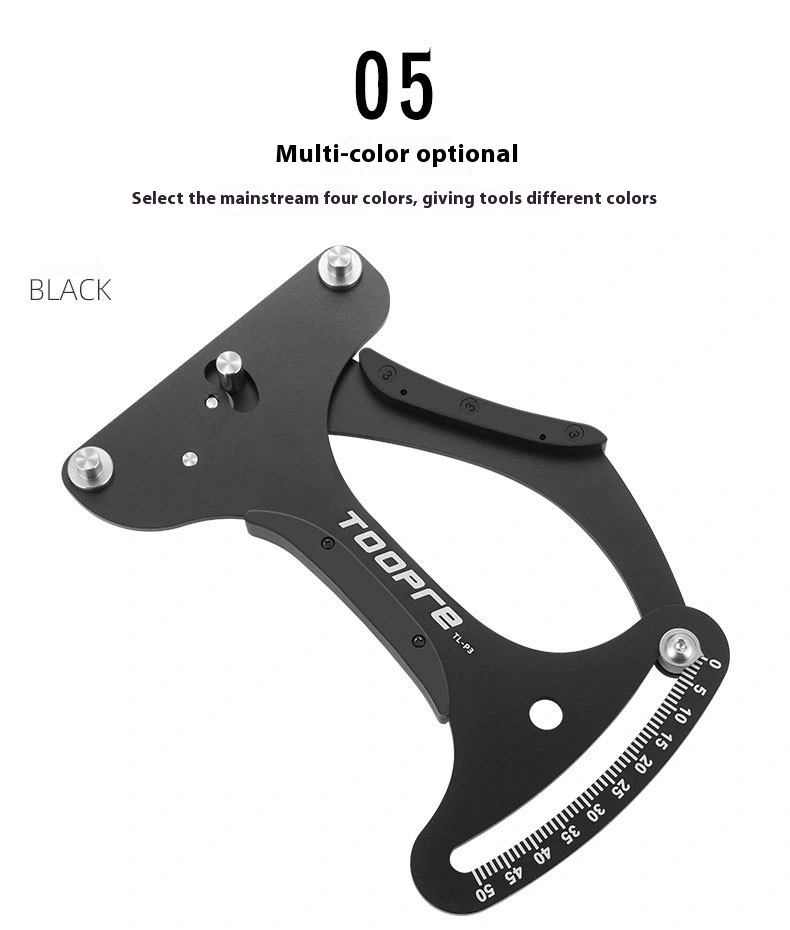 TOOPRE TL-P3 Bicycle Spoke Tension Meter Aluminum Alloy Wheel Spoke Tensiometer for MTB Road Bike Wheel Truing