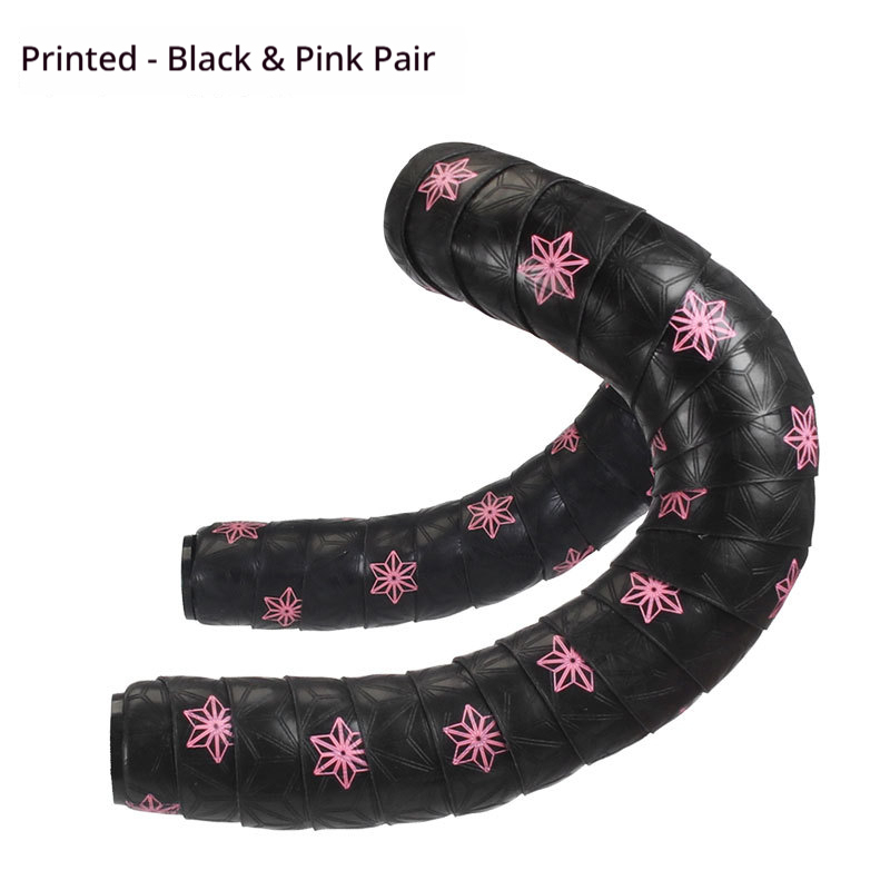 TOOPRE Chrysanthemum Pattern Road Bike Handlebar Tape – Ultra-Light PU+EVA Anti-Slip Shock-Absorbing Bar Tape