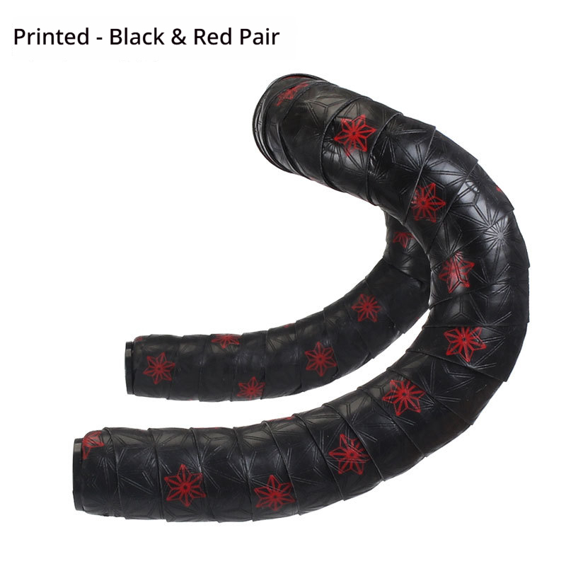TOOPRE Chrysanthemum Pattern Road Bike Handlebar Tape – Ultra-Light PU+EVA Anti-Slip Shock-Absorbing Bar Tape