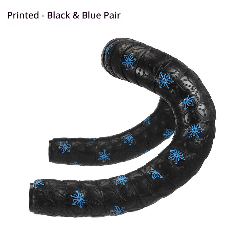 TOOPRE Chrysanthemum Pattern Road Bike Handlebar Tape – Ultra-Light PU+EVA Anti-Slip Shock-Absorbing Bar Tape