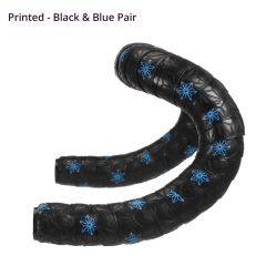 Printed Black Blue