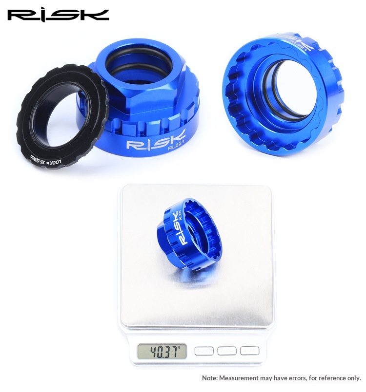 RISK RL221 12-Speed Direct Mount Chainring Lockring Tool for M9100/M8100/M7100